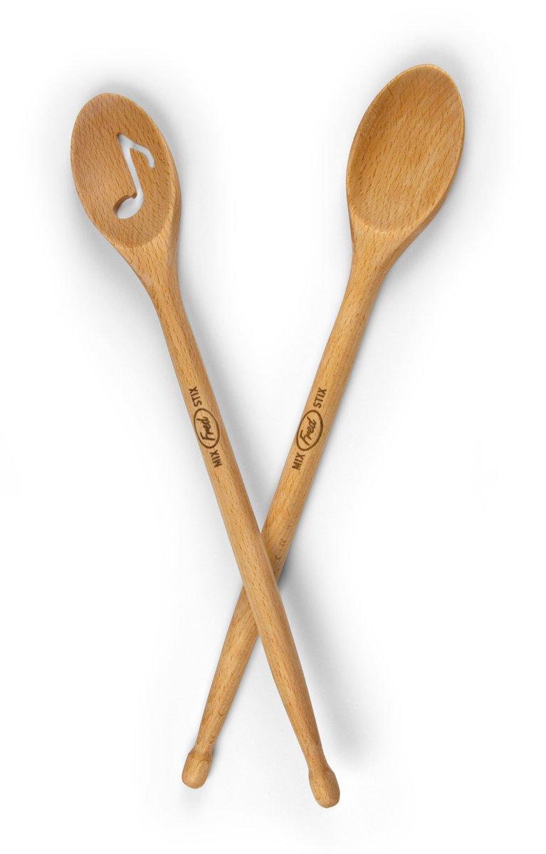 Genuine Fred Mix Stix Drumstick Spoons, Regular