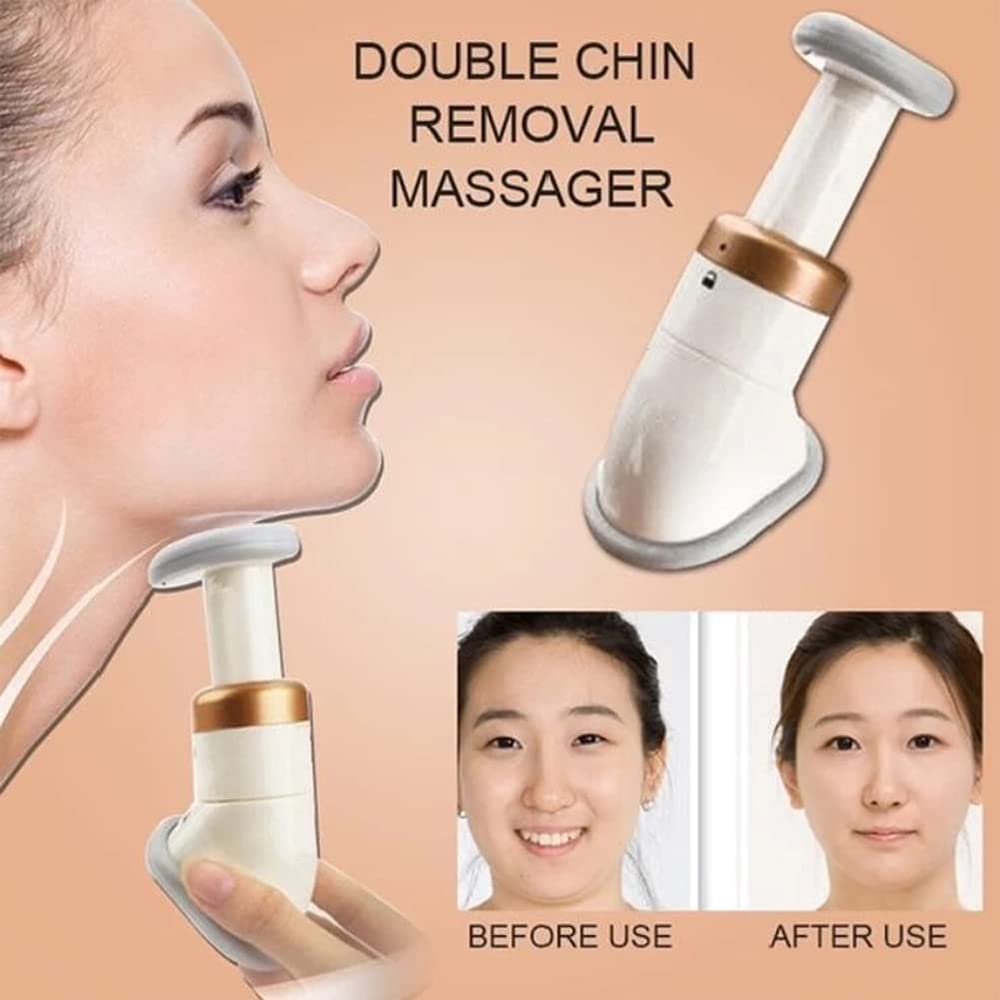 Mq Neckline Slimmer & Toning System, Portable Neck Exerciser Chin Massager To Reduce Double Chin