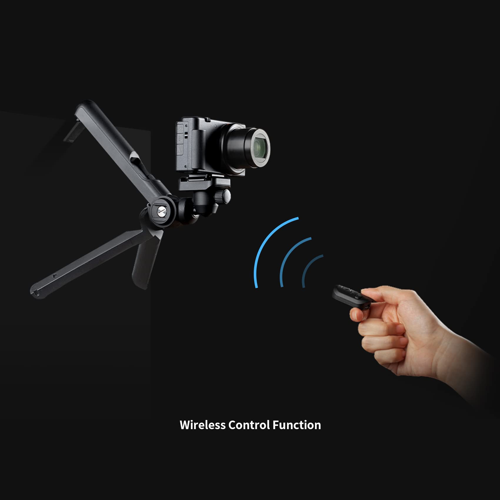 Pgytech Mantispod 2.0 Bluetooth Mini Camera Vlogging Tripod Small Travel Flexible Dslr Pocket Stand Video Vlog Desktop Shooting Selfie Mount With Remote Control