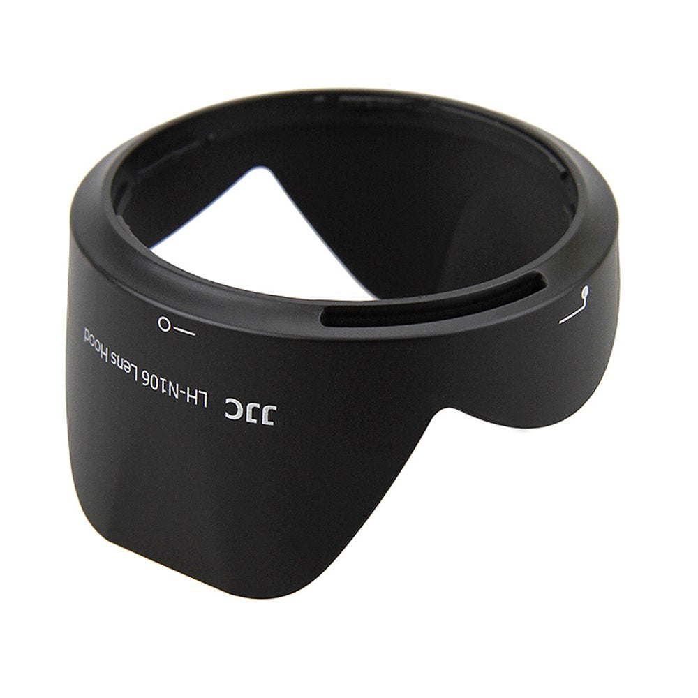 Jjc Hb N106 Reversible Dedicated Lens Hood Shade For Nikon Af P Dx 18 55Mm F/3.5 5.6G Vr, Af P Dx 18 55Mm F/3.5 5.6G Lens On Nik