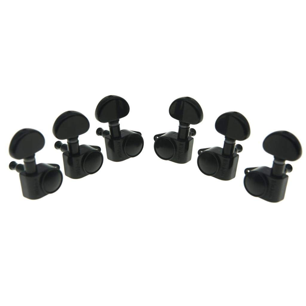 Wilkinson 3X3 Roto Style Full Size Sealed Guitar Tuners Tuning Keys Pegs Guitar Machine Heads Fits Usa Les Paul Or Acoustic Guit