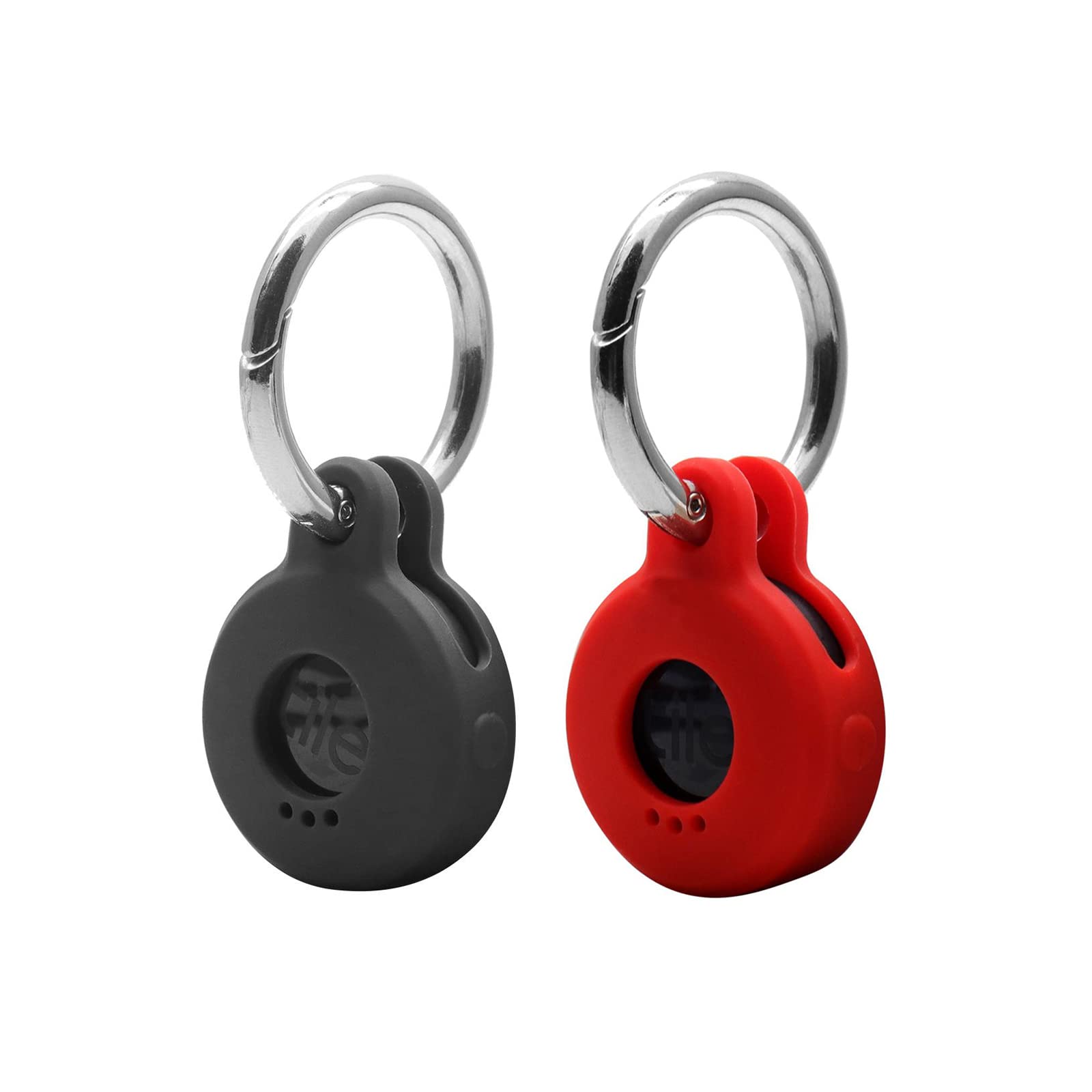 Case For Tile Sticker (2022) 2 Pack. Small Bluetooth Tracker Cover, Protective Holder For Remote Finder And Item Locator, Pets D