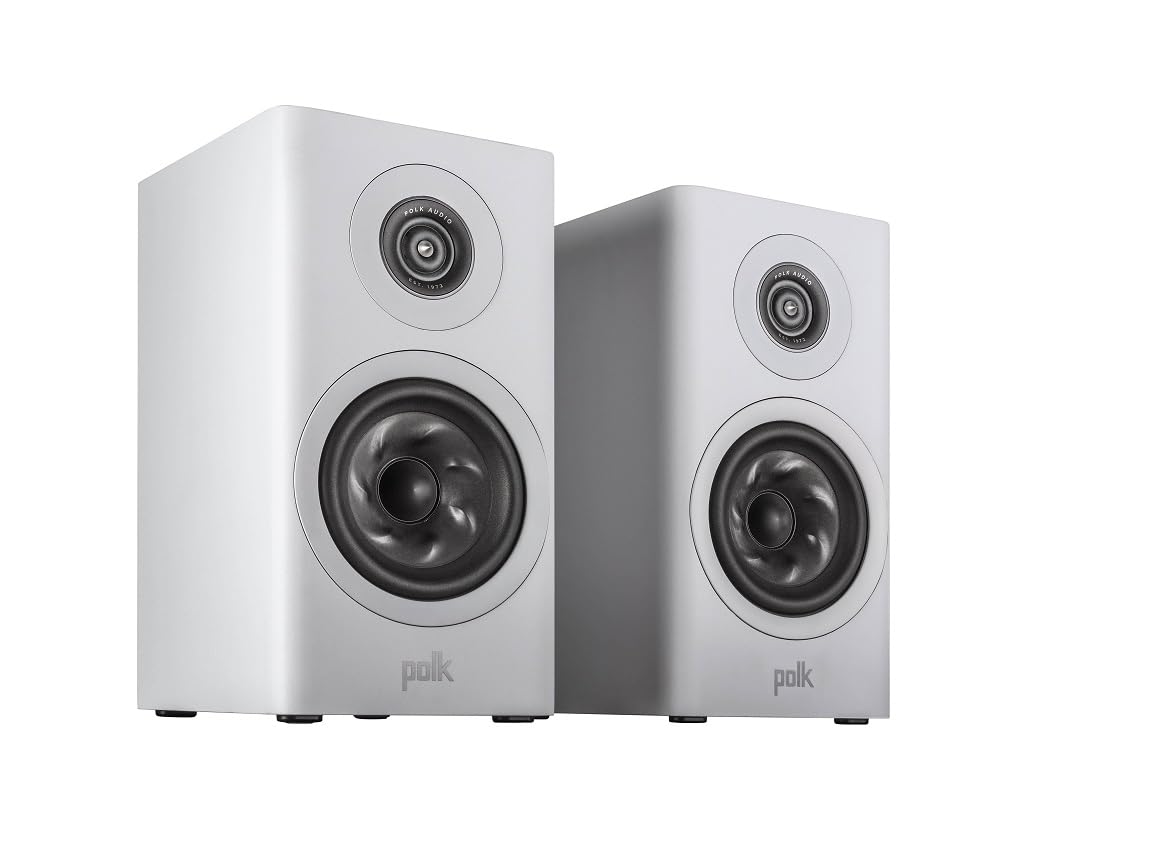 Polk Audio Reserve R100 Small Bookshelf Speaker for Dynamic, Detailed Home Theater Audio, 1 Pinnacle Ring Tweeter & 5.25 Turbine