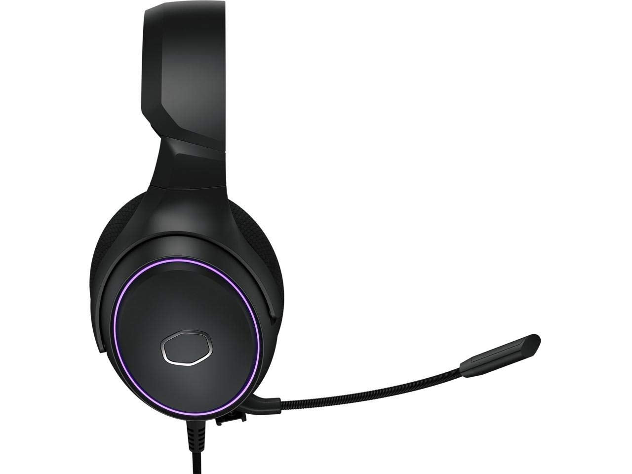 Cooler Master Mh650 Gaming Headset With Rgb Illumination, Virtual 7.1 Surround Sound, Durable Aluminum Frame, Detachable Omni Di
