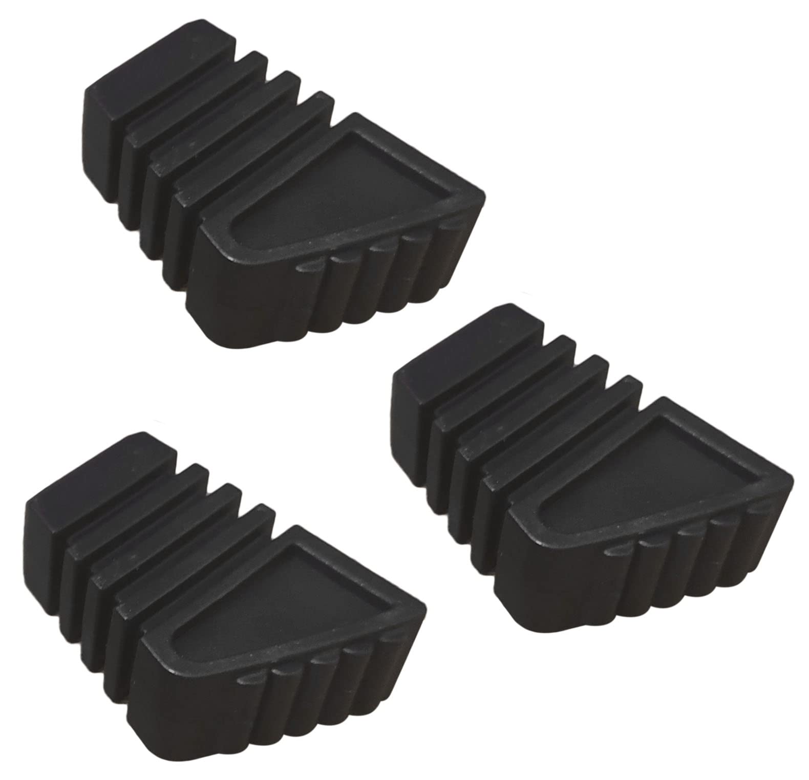 Tuoren 3/Pack Drum Kit Rubber Feet Rack Stand Rubber Feet Drum Leg Protectors For Percussion Parts (Small   B)