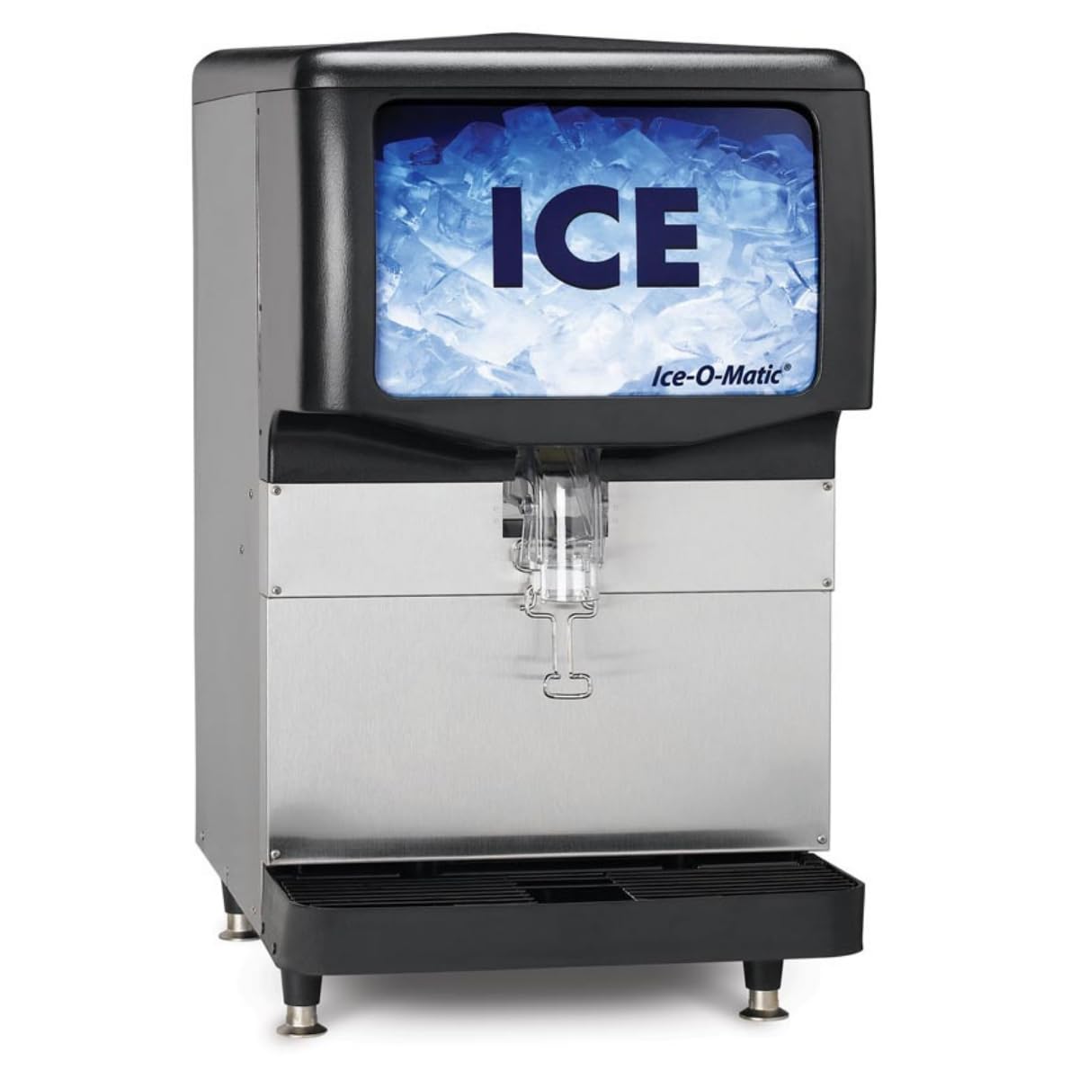 Commercial Ice Dispenser for Modular Ice Makers by Ice-O-Matic - Does Not Produce Ice
