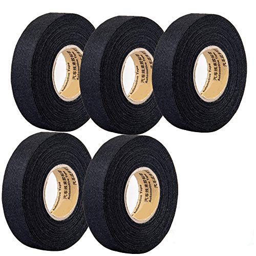 Seigun Wire Loom Harness Tape, Wiring Harness Cloth Tape, Adhesive Fabric Tape For Automobile ,Wire Harnessing Noise Damping Hea