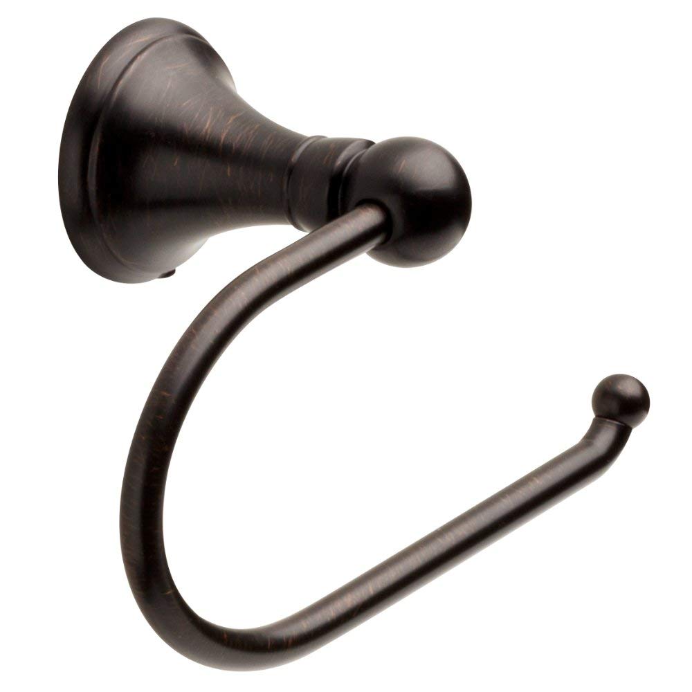 Peerless LKW150-VBR Lockhart Euro Toilet Paper Holder Bath Hardware Accessory, Venetian Bronze, 1.7 Ounce