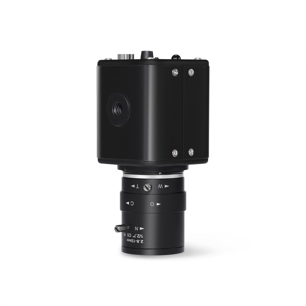 Mokose Hdmi Camera, Hd 1080P Hd Digital Security Camera, Industry Digital C Mount Camera With 2.8 12Mm Varifocal Hd Lens, Osd Menu