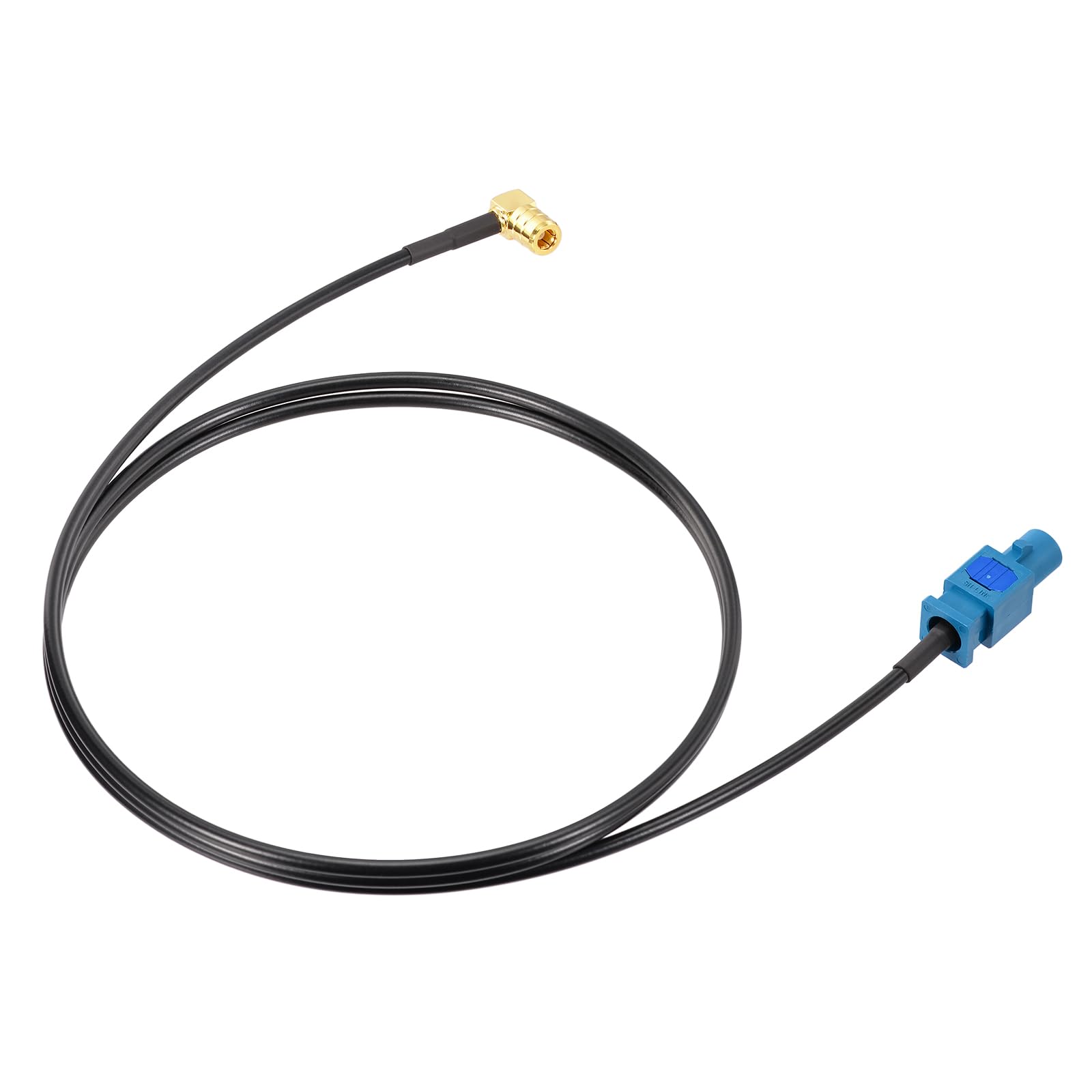 Bingfu Vehicle Car Truck Suv Satellite Radio Antenna Adapter Converter Cable, 3.28Ft Fakra Z Male To Smb Plug Coaxial Pigtail Ca