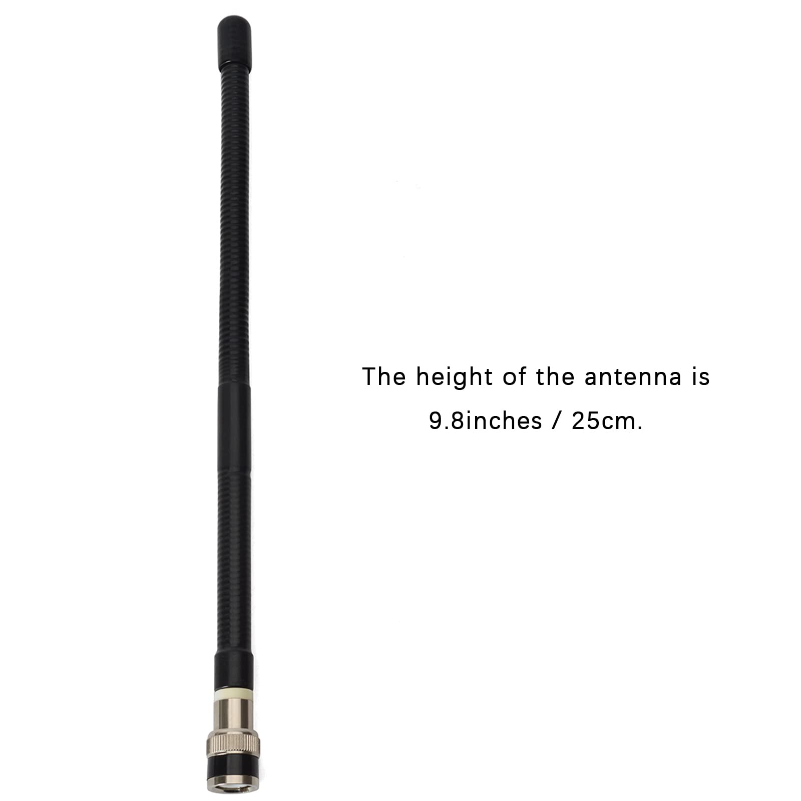 Twayrdio Cb Radio Antenna For Handheld Cb Radios, 26 29Mhz 9.8Inches Replacement Antenna With Bnc Connector Compatible With Cobr