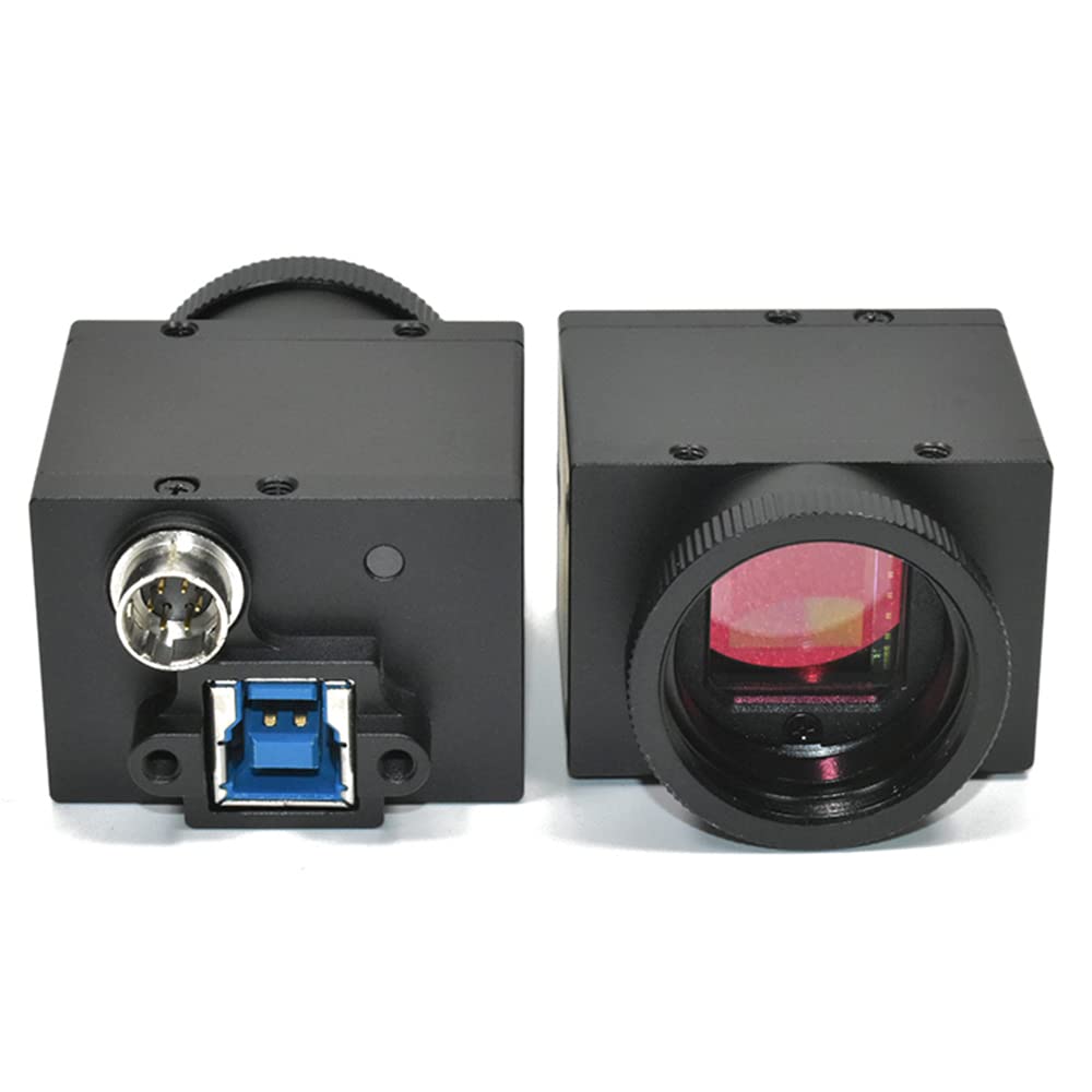 HTENG VISHI High Speed USB3.0 Mono 4.0MP 1 Machine Vision Global Shutter Digital Industrial Camera C-Mouth Supports Windows and 