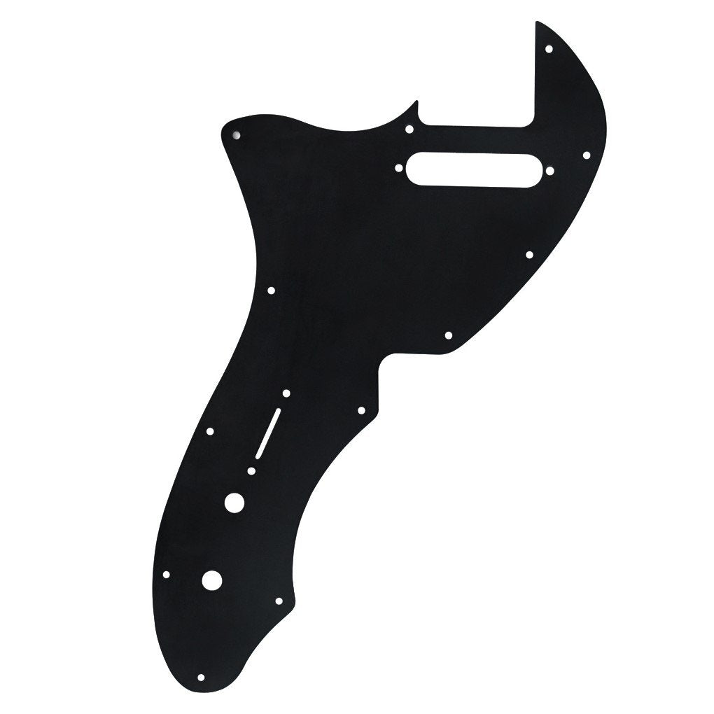 Fleor 3Ply Black Tl Pickguard Guitar Pick Guard Plate With Screws Fit 69 Tl Thinline Re-Issue Guitar Part