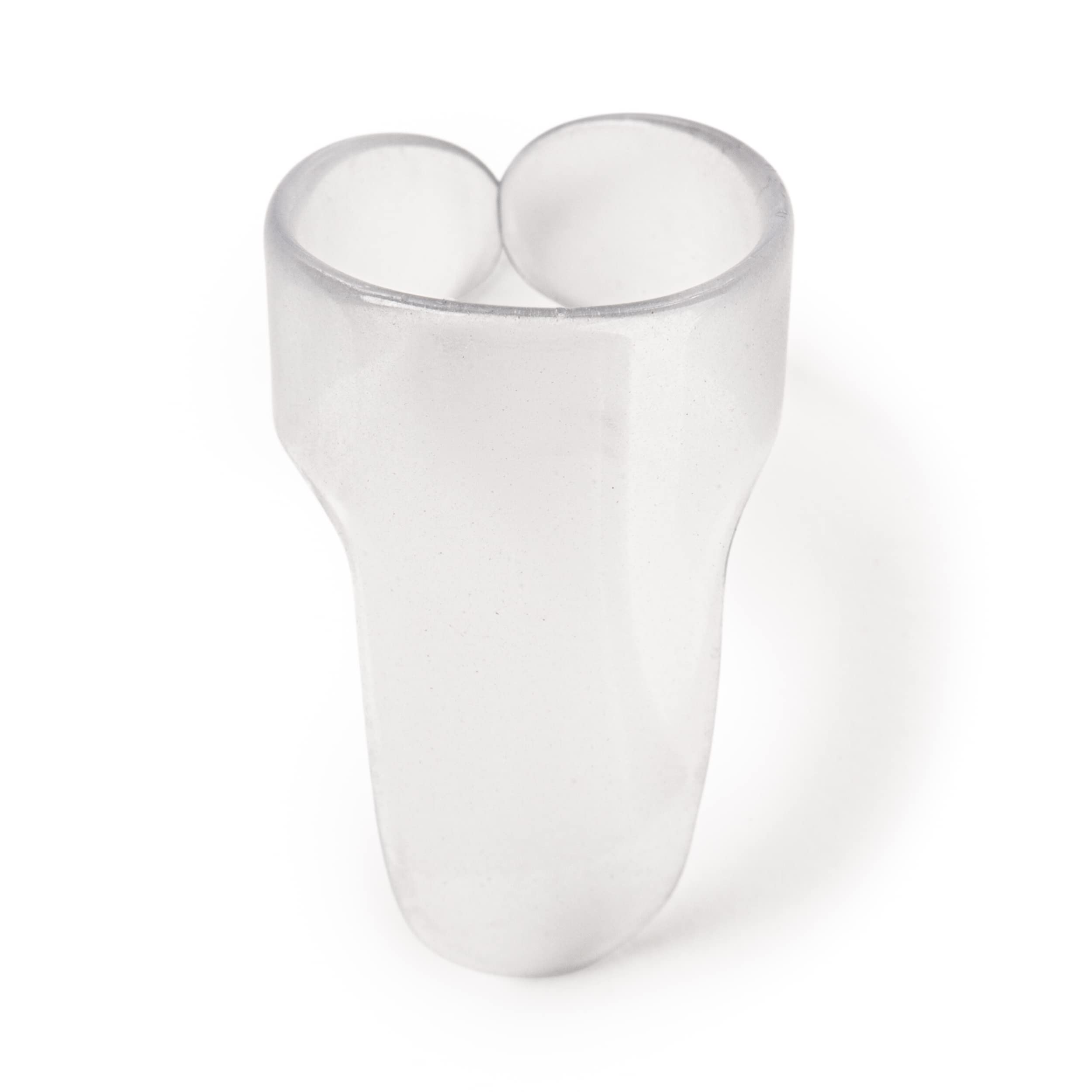Dunlop Clear Finger Pick,Medium, Bag Of 12 (9032R)