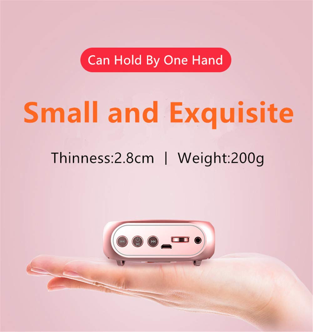 Portable Voice Amplifier With Wired Microphone Headset Rechargeable Pa System Speaker Personal Microphone Speech Amplifier Power