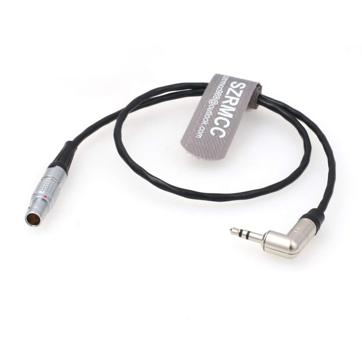 Szrmcc Tentacle Sync Zaxcom 3.5Mm To Ext 9 Pin Timecode Cable For Red Komodo 6K Digital Camera (Straight 9 Pin)