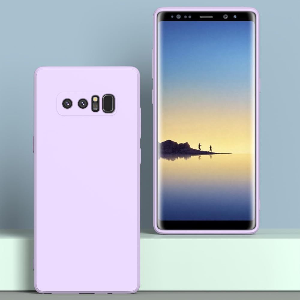 Wogroo For Samsung Galaxy Note 8 Case Purple, Scratch Resistant With Soft Touch, Slim Thin Phone Cover For Samsung Galaxy Note 8