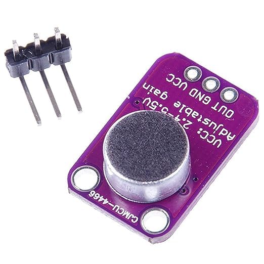 Testin Electronics Max4466 Electret Microphone Amplifier Adjustable Gain For A Rduino