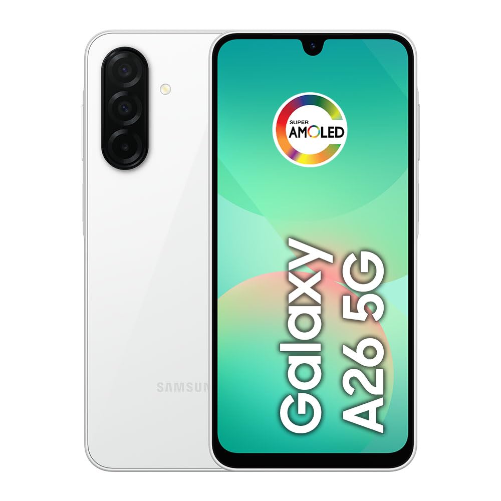 SAMSUNG Galaxy A26 5G with AI | 256GB, 8GB, Dual SIM | 6.7 120Hz AMOLED, IP67 Water Resistant, Android 15 | International Model 