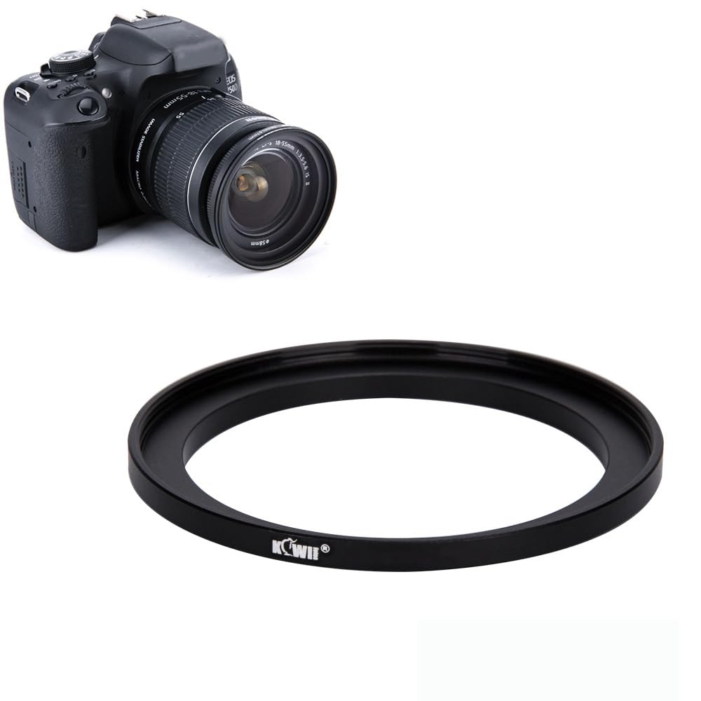 Kiwifotos 43Mm 58Mm Step Up Adapter Ring For Lenses (43Mm Lens To 58Mm Filter, Hood, Lens Converter And Other Accessories)