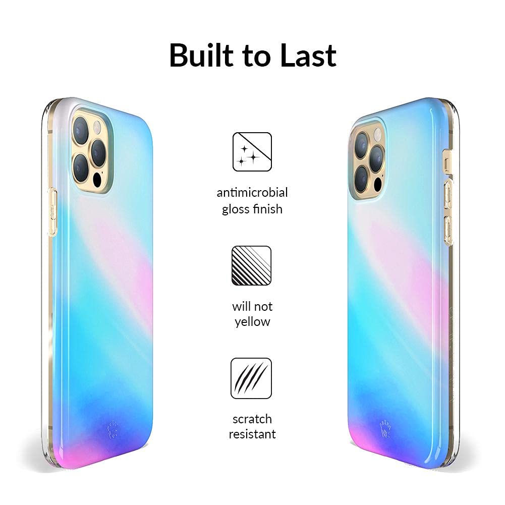 Velvet Caviar Compatible With Iphone 13 Pro Max Case Holographic Nebula [8Ft Drop Tested] Protective Phone Cases