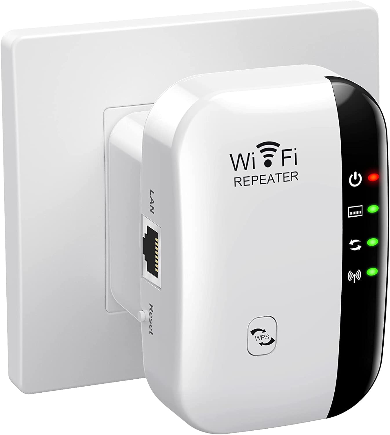 Wifi Extender Signal Booster, Covers Up To 3000Sq.Ft And 35 Devices, Wifi Range Extender, Wifi Boosters For The House,With Ether