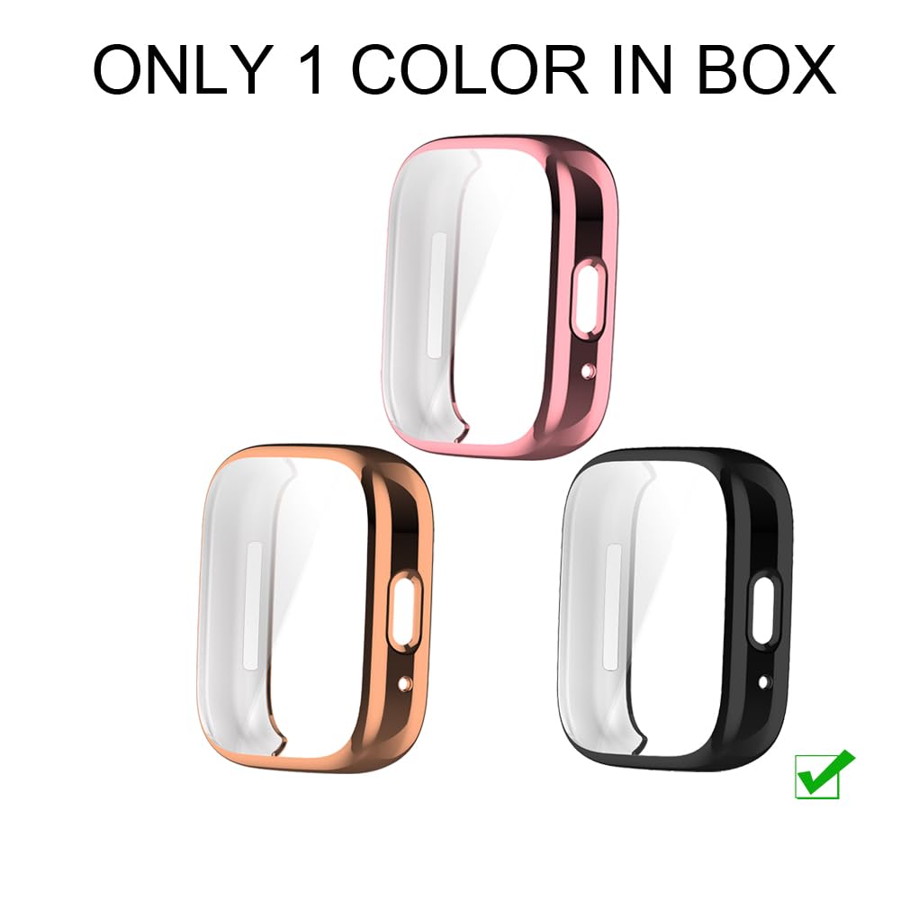 Smaate Watch Cases Compatible With Id208 Plus 1.8    Enomir Fitpolo Quican Tensky Veryfit Smart Watch, Tpu Case With Screen Prot