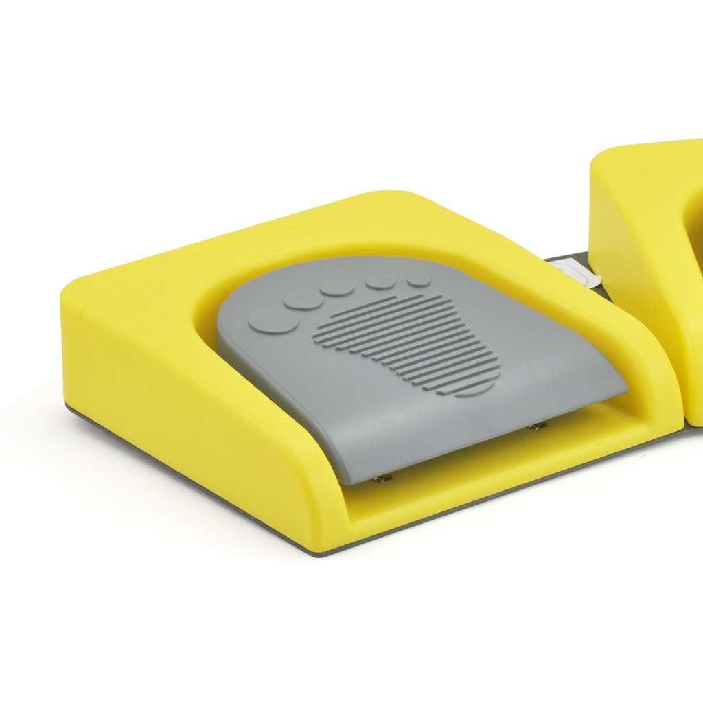 Ikkegol Usb Double 2 Foot Switch Control Pedal Video Game Customized Pc Keyboard Multimedia Key Free Drive Hid For Push To Talk