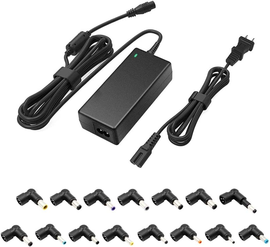 Belker 65W 45W Universal Laptop Charger Ac Adapter Power Supply Cord Compatible With Dell Hp Asus Lenovo Ibm Acer Toshiba Samsun