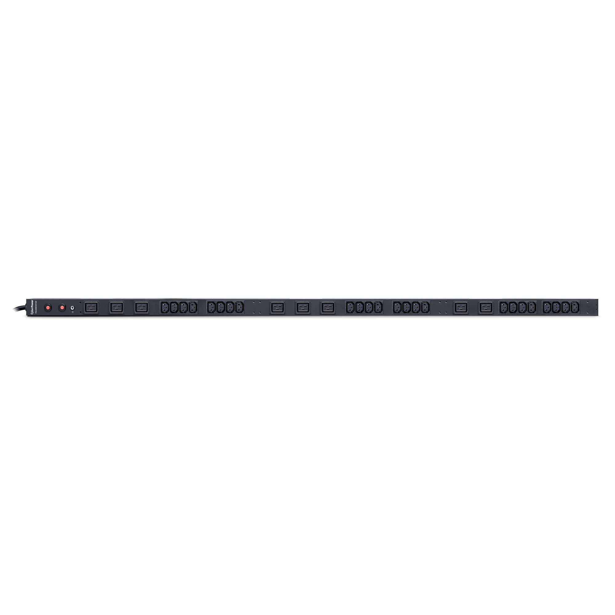 Cyberpower Pdu30Bvhvt32F Basic Pdu, 200 230V, 30A (Derated To 24A), 32 Outlets, 0U Rackmount