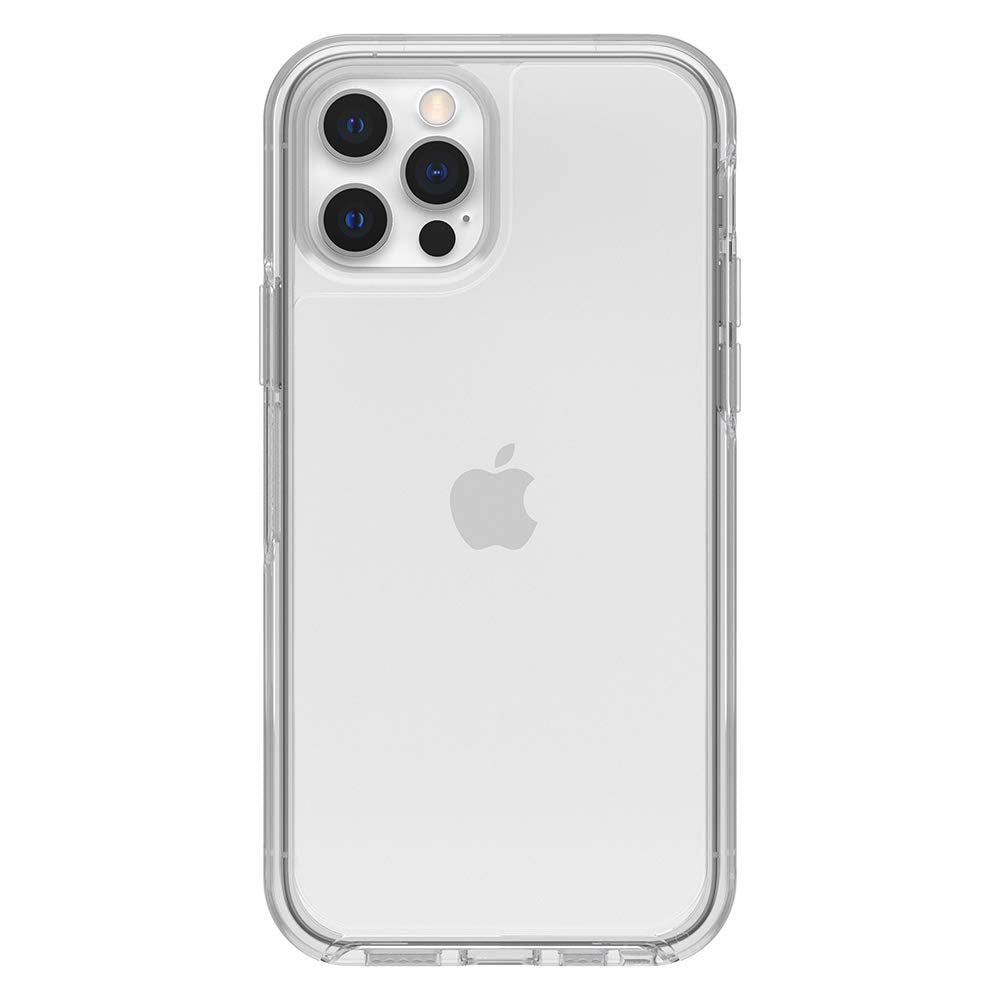 Otterbox Iphone 12 & Iphone 12 Pro Symmetry Series Series Case   Clear, Ultra Sleek, Wireless Charging Compatible, Raised Edges