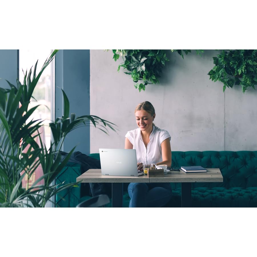 Asus Chromebook Flip/Silver/14.0 Fhd Touch(Ogm)/N4500/8Gb/Intel Uma/64Gb/Chrome