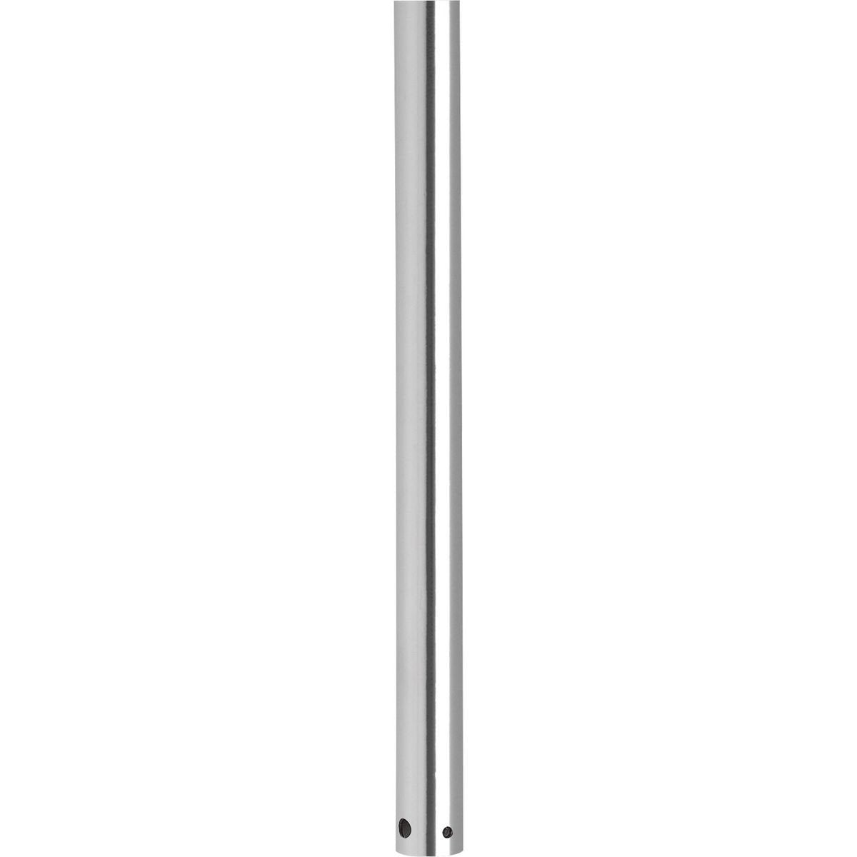 Progress Lighting P2605 15 Airpro Accessory Ceiling Fan Steel Downrod, 24 Inch, Polished Chrome