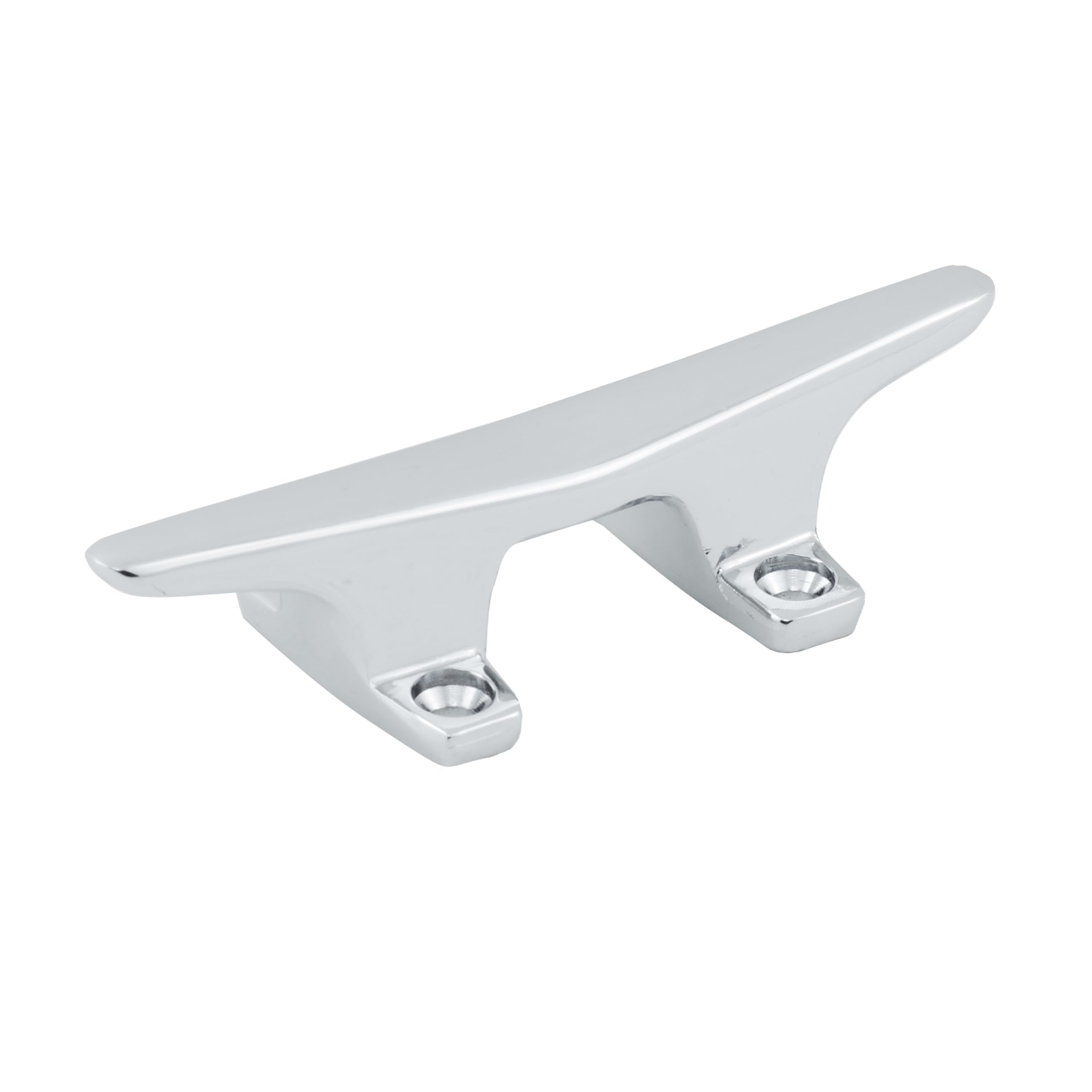Whitecap Ind S-1444C Chrome Plated Zamac Hollow Base Cleat - 4-1/2'' Length,WBAUVB0013BR058