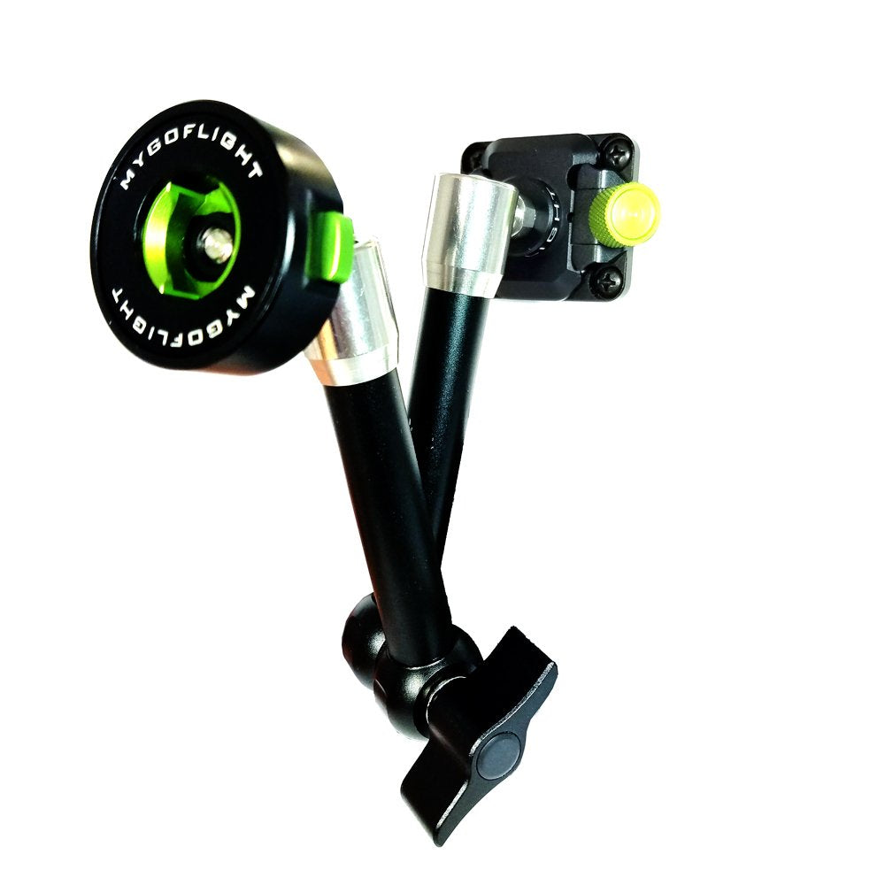 MYGOFLIGHT MNT-1845 Sport Flex Bolted Quick Release Mount - Flight Travel iPad/iPhone/Android/GPS Mounting Device