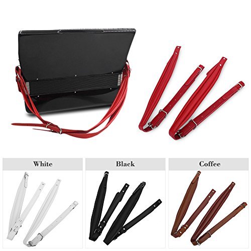Accordion Strap, Adjustable Wear-Resistant Shoulder Belts Straps For 16-120 Bass Accordion(110.00 * 4.80 * 2.50Cm-Black)