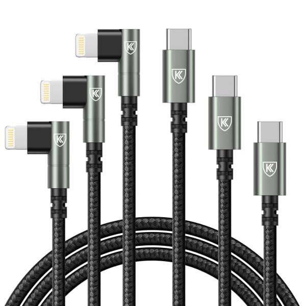 USB C to Lightning Cable 10FT [Apple MFi Certified] iPhone Charger Cable