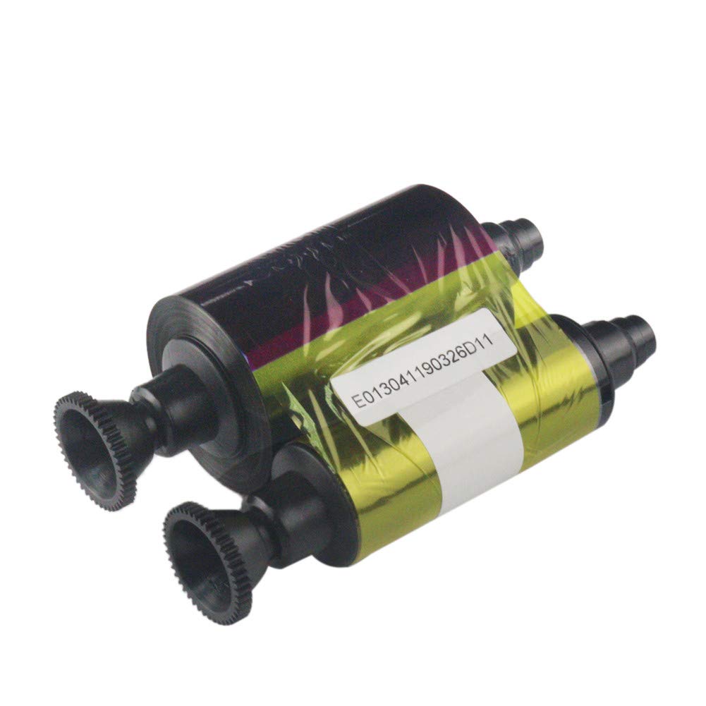 Zuye Color Ribbon For Evolis Card Printer R3011 Ymcko 200 Prints