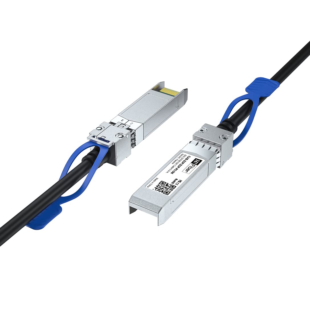 25G Sfp28 Sfp+ Dac Cable, 1.64Ft 25Gbase Cr Sfp28 To Sfp28 Passive Direct Attach Copper Twinax Cable For Cisco Sfp H25Gb Cu0.5M,