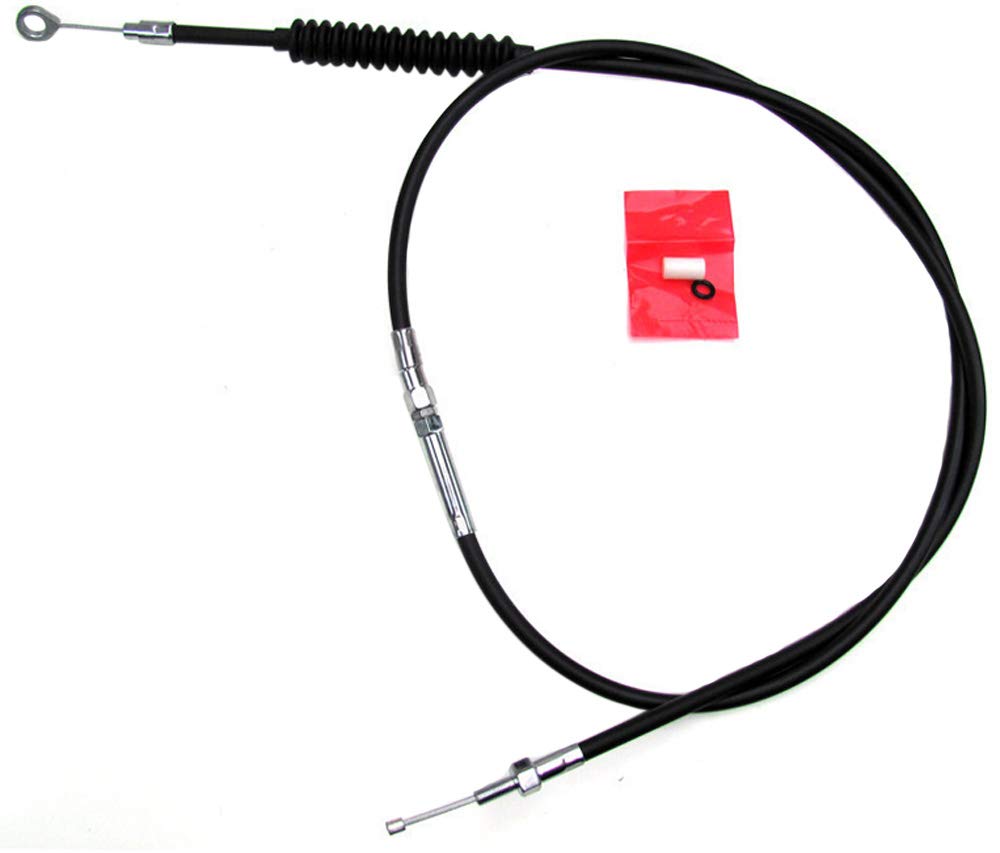 Motion Pro Black Vinyl Clutch Lw Cable Compatible For Harley Davidson Xl1200R Roadster Street Motorcycle Accessories   Black/One