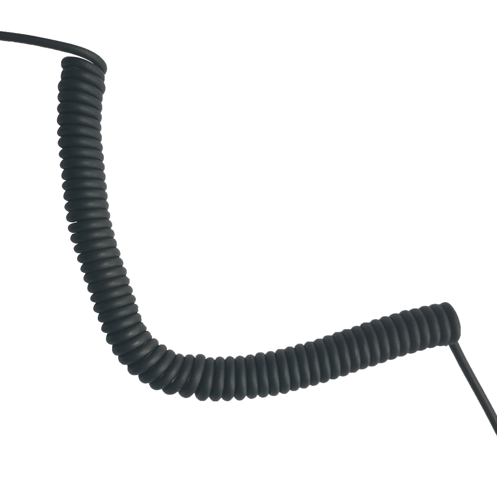 Juyode 3.5Mm Listen Only Earpiece 1 Pin Two Way Radios Receiver Walkie Talkie Headset With Clear Acoustic Tube Earbud Single Sid