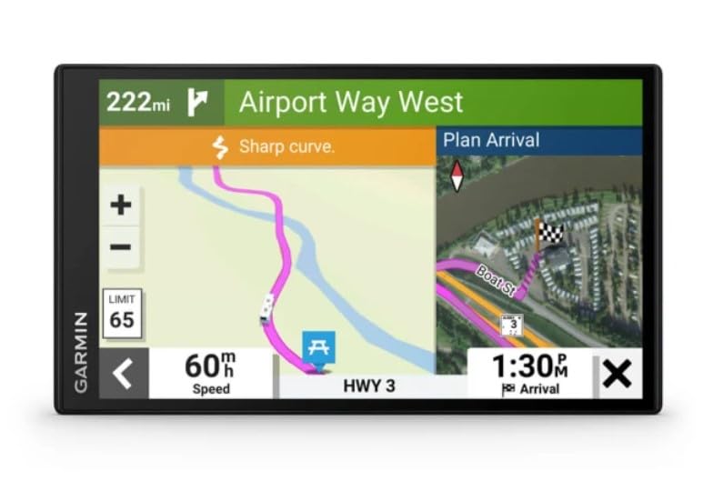 Garmin Rv 795 Gps Navigator 7    High-Resolution Display, Custom Rv Routing, Birdseye Satellite Imagery, Live Traffic & Weather,
