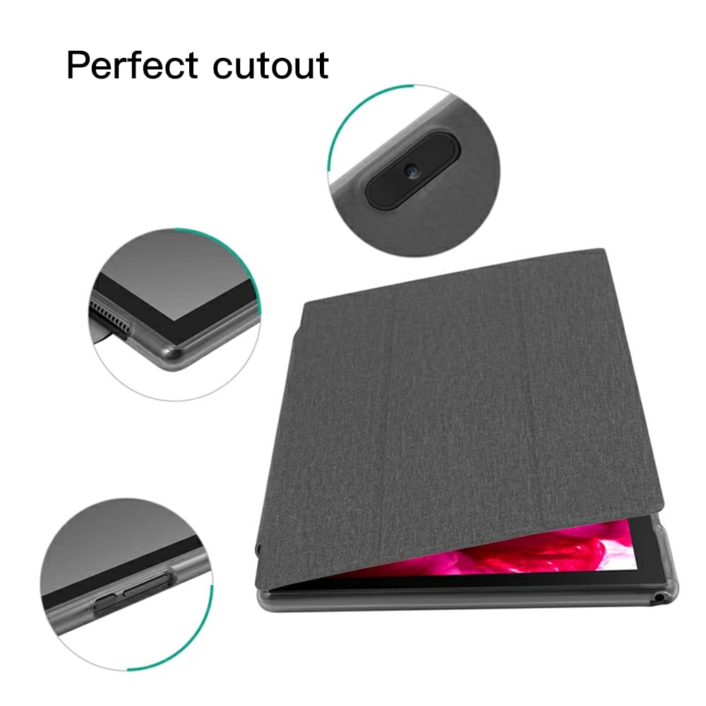 Zzb Tablet Case For Zb10 Computer Tablet, Stand Folio Cover For 10 Inch Zb10 And Yq10S Tablets, Pu Leather Slim Case Cover