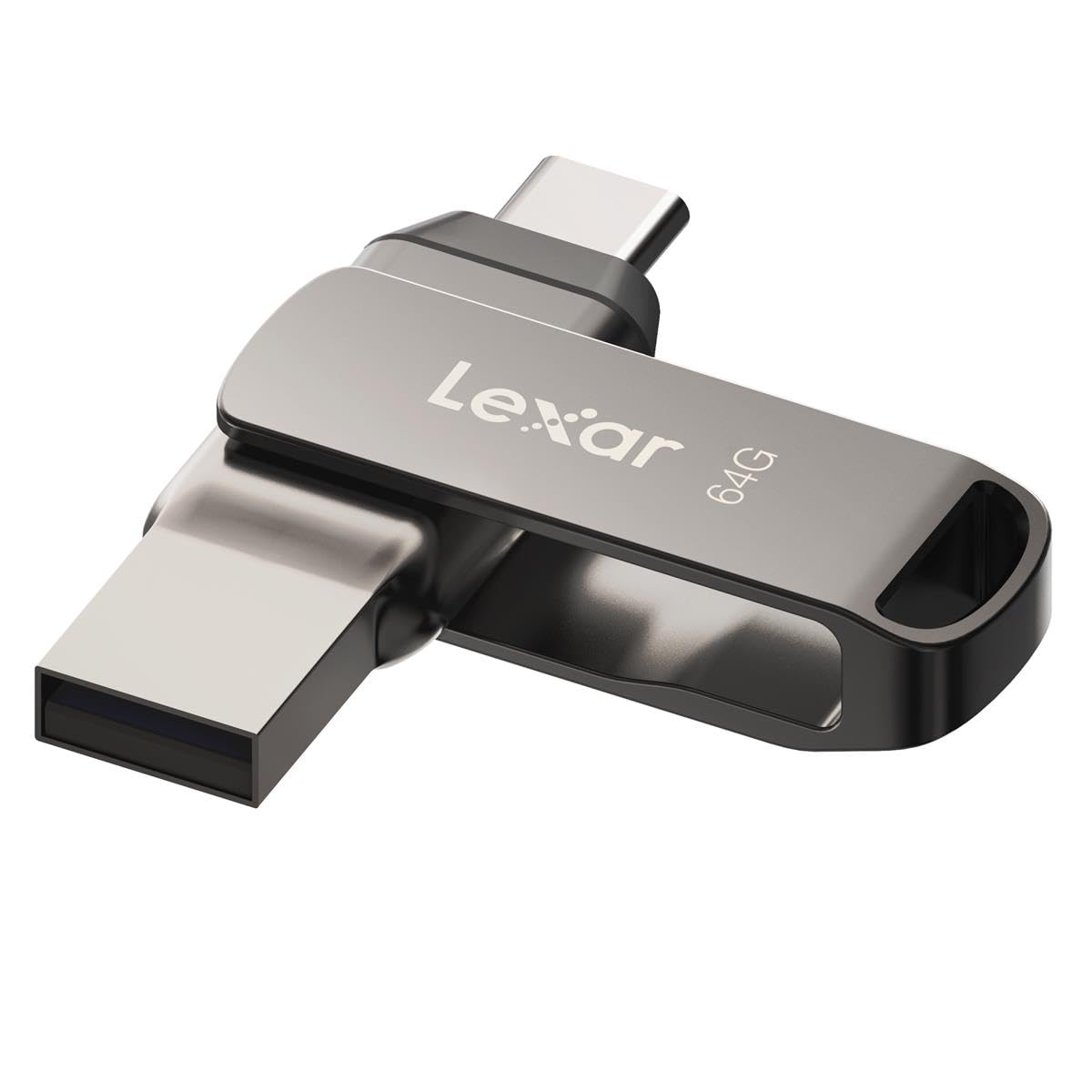 Lexar 64Gb Jumpdrive Dual Drive D400 Usb 3.1 Type-C And Type-A Flash Drive For Storage Expansion And Backup, Up To 130Mb/S Read,