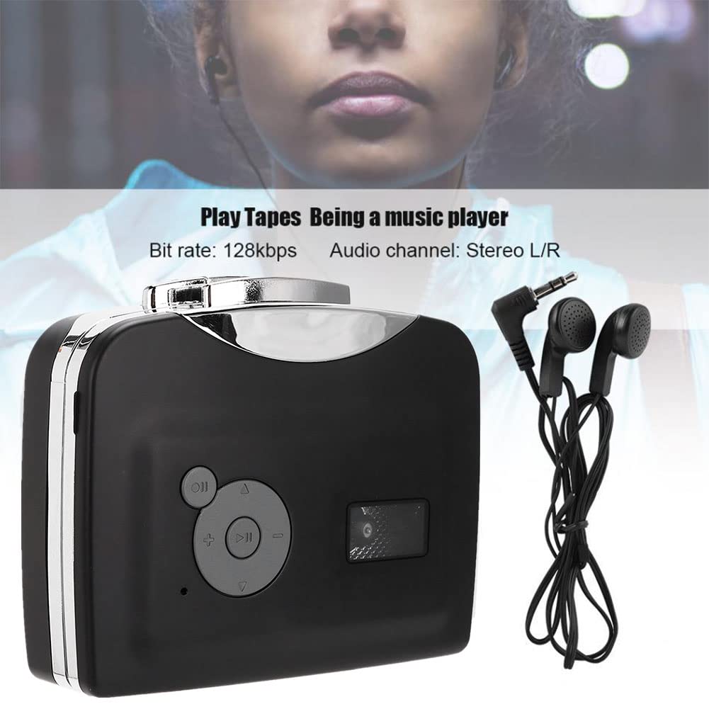 Cassette Player, Portable From Tapes To Mp3 Converter Audio Music Player Capture Cassette Recorder Usb Cassette Digital Tape Mp3