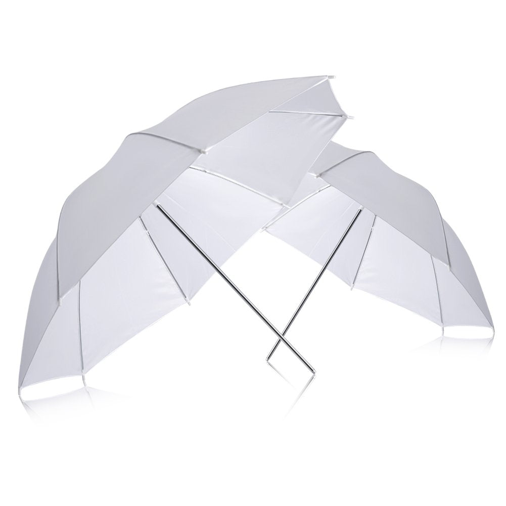 Neewer (2) 33'' 83Cm Photography Studio Flash Translucent White Soft Umbrella