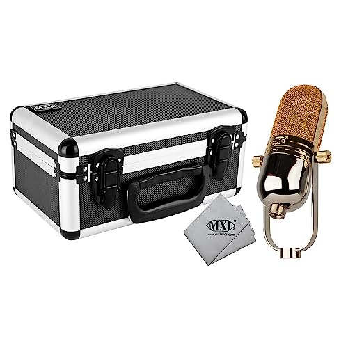 Mxl R77 Professional Ribbon Microphone With Traditional Yoke Mount Form Factor