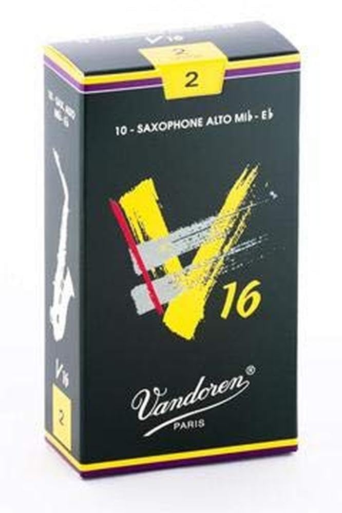 Vandoren Sr7035 Alto Sax V16 Reeds Strength 3.5; Box Of 10