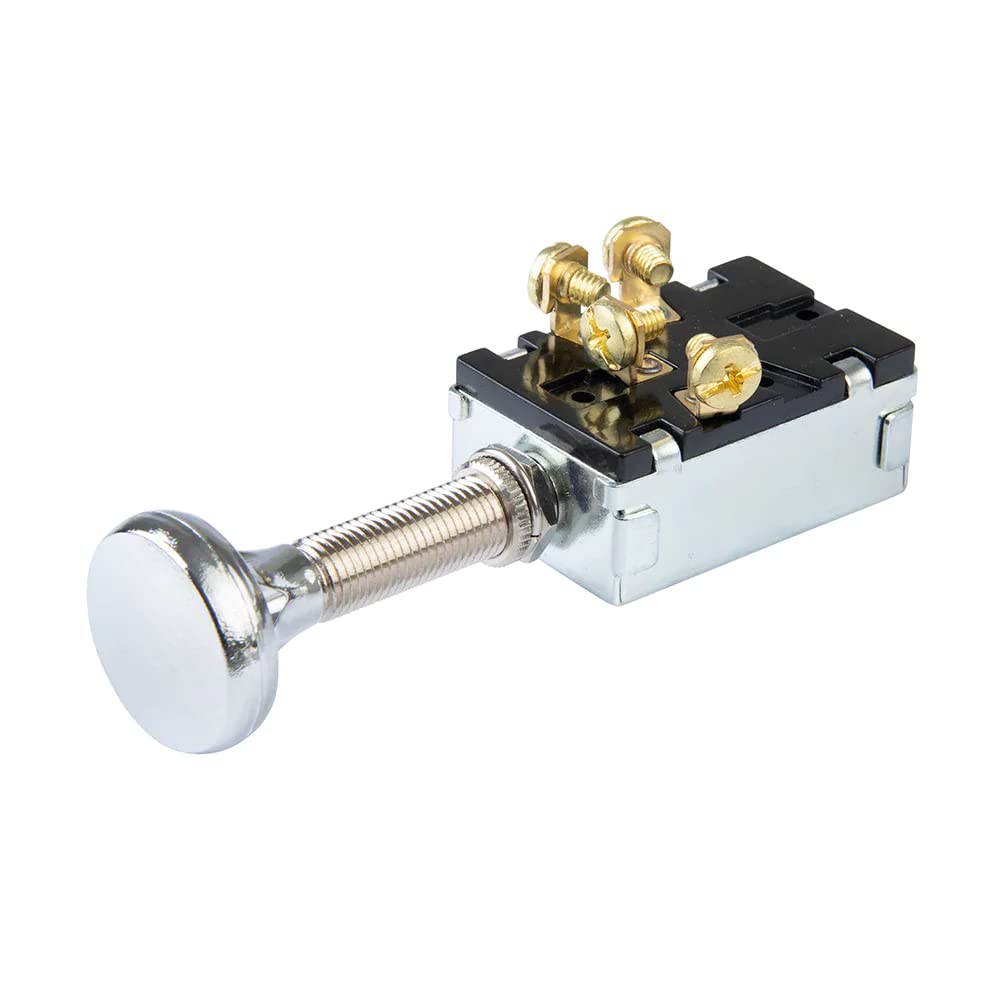 Bep 3 Position Spdt Off/On1&2/On1&3 Push Pull Switch