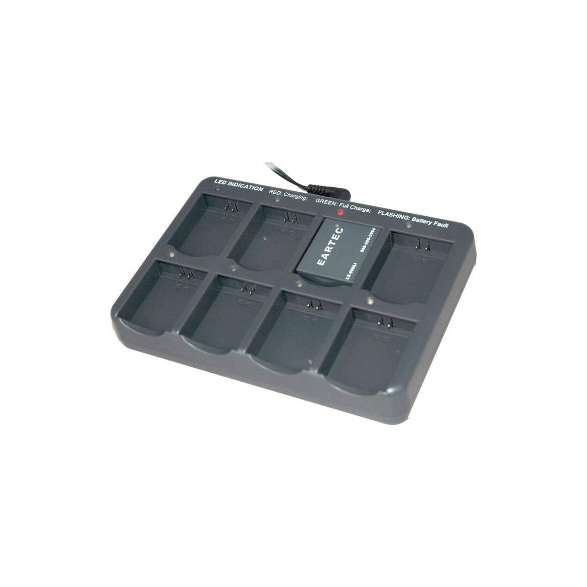 Eartec Ul5S Ultralite Hd 5 Person Full Duplex Wireless Intercom Headset Communication System, Single Ear Headsets, Up To 1000Ft Range, U.S. Company